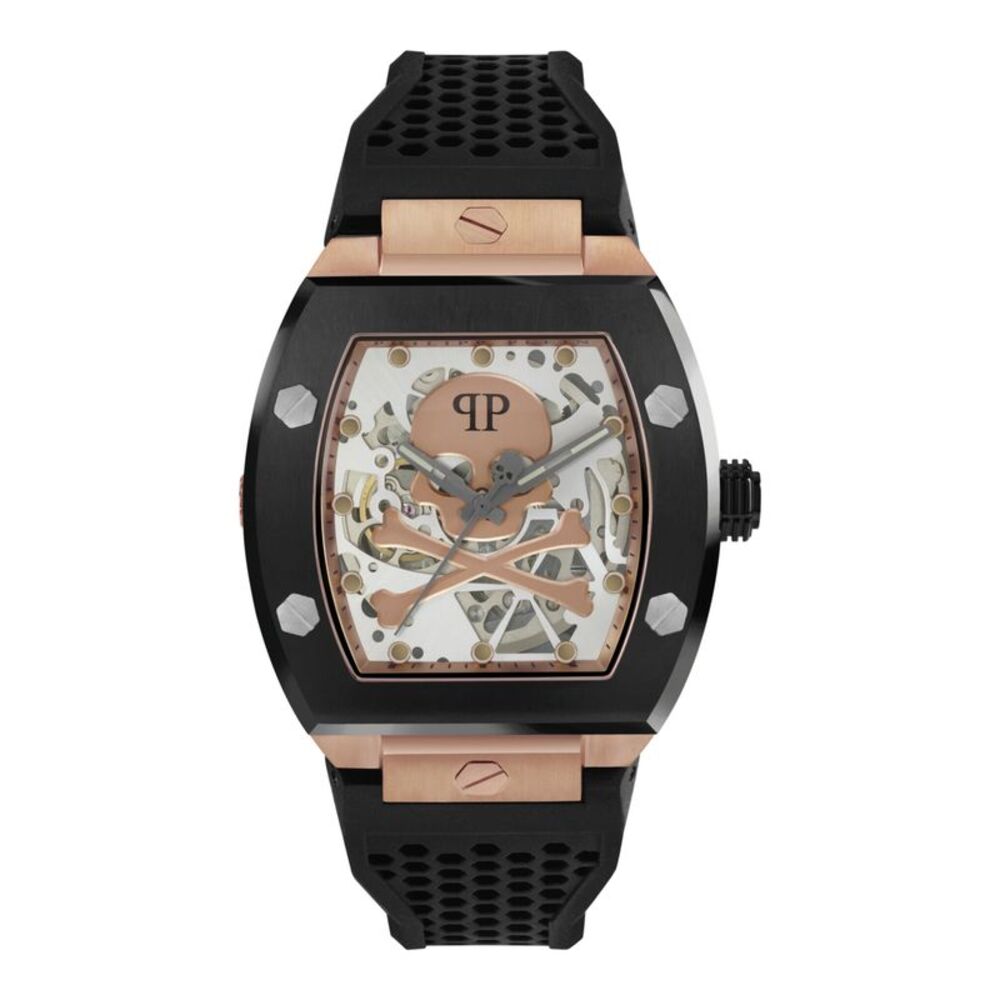 Philipp Plein The $keleton Automatic Watch Two Tone Mens